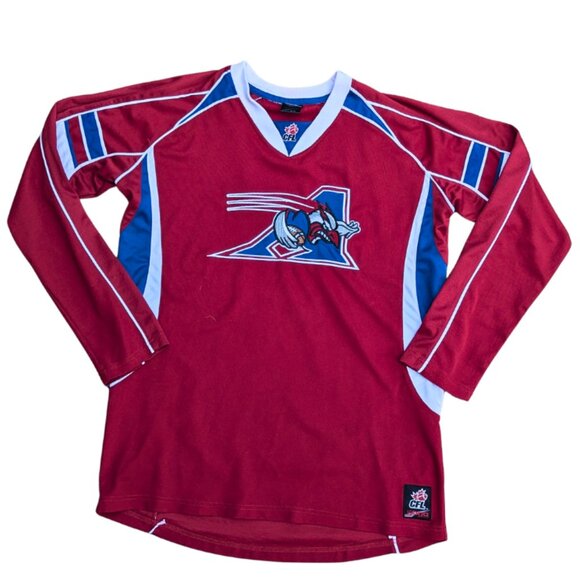 SOLD Y2K Montreal Alouettes Men Football Jersey Size M - Picture 1 of 6